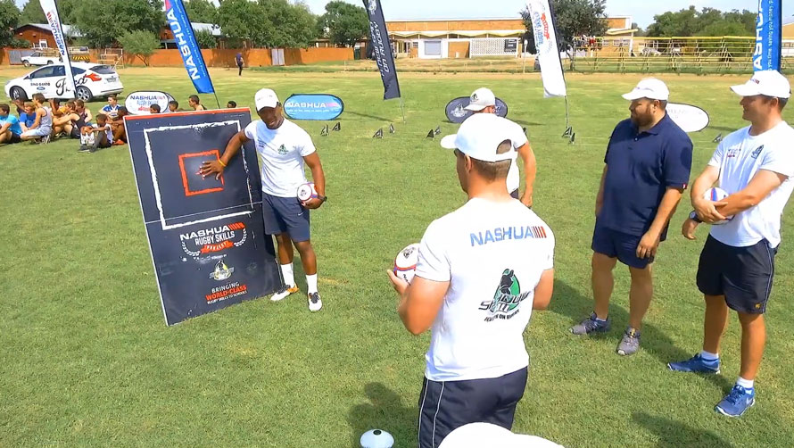 Nashua Rugby Skills Bloemfontein powered by Shadowball