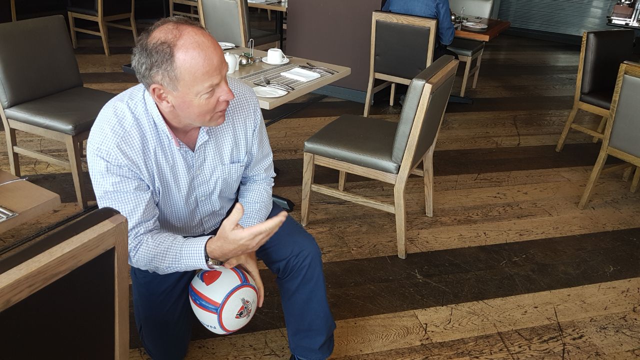 Jake White Trains with ShadowBall at The Blue Bulls