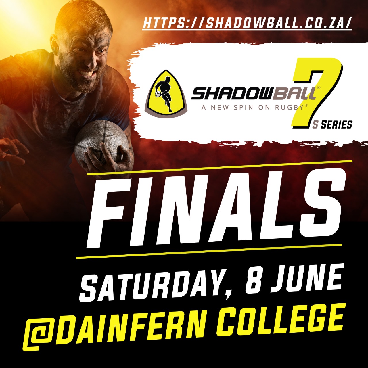 ShadowBall 7's Rugby Series Officially Brought to you by Shadowball, aired on Supersport